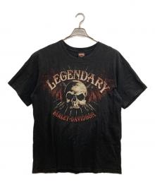 HARLEY-DAVIDSON（ハーレーダビッドソン）の古着「プリントTシャツ」｜ブラック