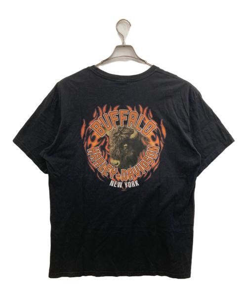 HARLEY-DAVIDSON（ハーレーダビッドソン）HARLEY-DAVIDSON (ハーレーダビッドソン) プリントTシャツ ブラック サイズ:XLの古着・服飾アイテム