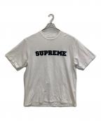 SUPREMEシュプリーム）の古着「Collegiate S/S Top」｜ホワイト