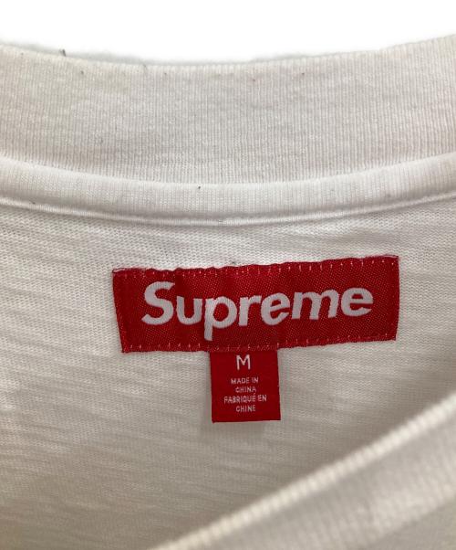 SUPREME（シュプリーム）Supreme (シュプリーム) Collegiate S/S Top ホワイト サイズ:Mの古着・服飾アイテム