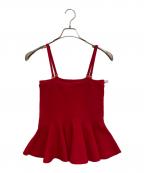 Estella.Kエステラケー）の古着「Raisa Knit Top」｜レッド