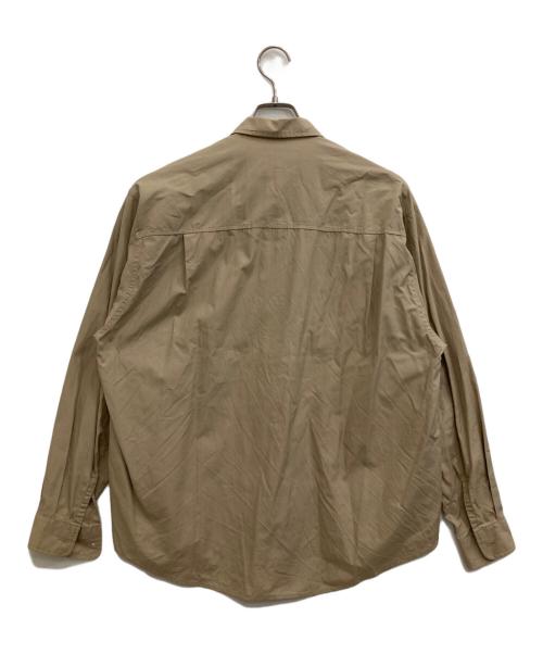 AURALEE（オーラリー）AURALEE (オーラリー) WASHED FINX TWILL BIG SHIRTS ベージュ サイズ:3の古着・服飾アイテム