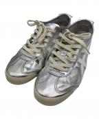 Onitsuka Tigerオニツカタイガー）の古着「ローカットスニーカー」｜シルバー