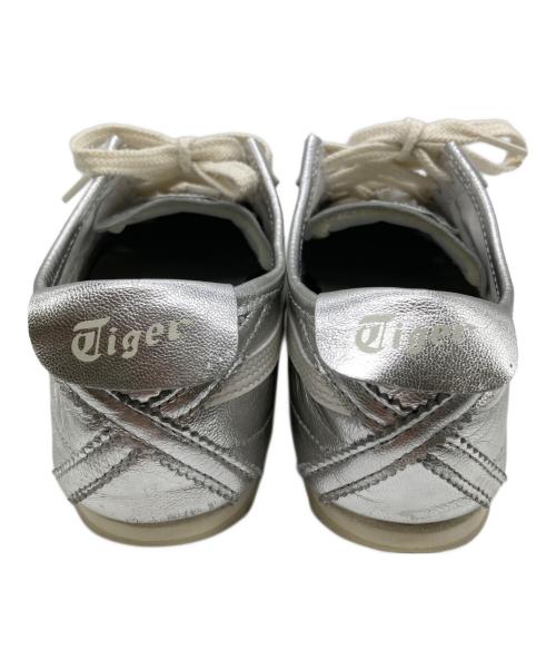 Onitsuka Tiger（オニツカタイガー）Onitsuka Tiger (オニツカタイガー) ローカットスニーカー シルバー サイズ:25の古着・服飾アイテム