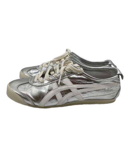Onitsuka Tiger（オニツカタイガー）Onitsuka Tiger (オニツカタイガー) ローカットスニーカー シルバー サイズ:25の古着・服飾アイテム