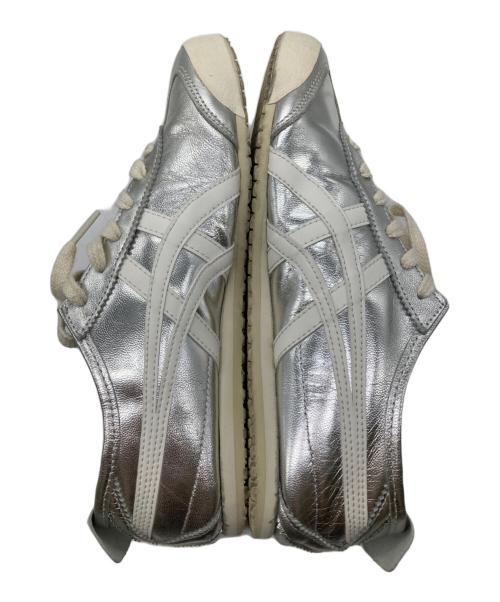 Onitsuka Tiger（オニツカタイガー）Onitsuka Tiger (オニツカタイガー) ローカットスニーカー シルバー サイズ:25の古着・服飾アイテム