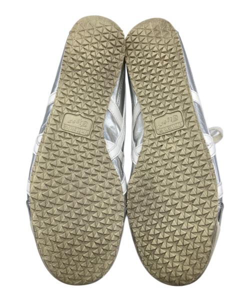 Onitsuka Tiger（オニツカタイガー）Onitsuka Tiger (オニツカタイガー) ローカットスニーカー シルバー サイズ:25の古着・服飾アイテム