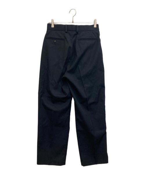 SUMARI（シュマリ）SUMARI (シュマリ) Wool Gabardine 2Tuck Slacks ブラック サイズ:1の古着・服飾アイテム