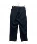 SUMARI (シュマリ) Wool Gabardine 2Tuck Slacks ブラック サイズ:1：11000円