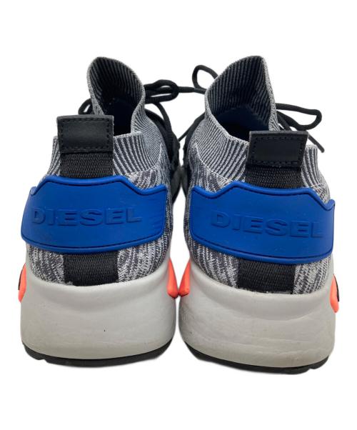 DIESEL（ディーゼル）DIESEL (ディーゼル) ソックスニーカー グレー サイズ:27の古着・服飾アイテム