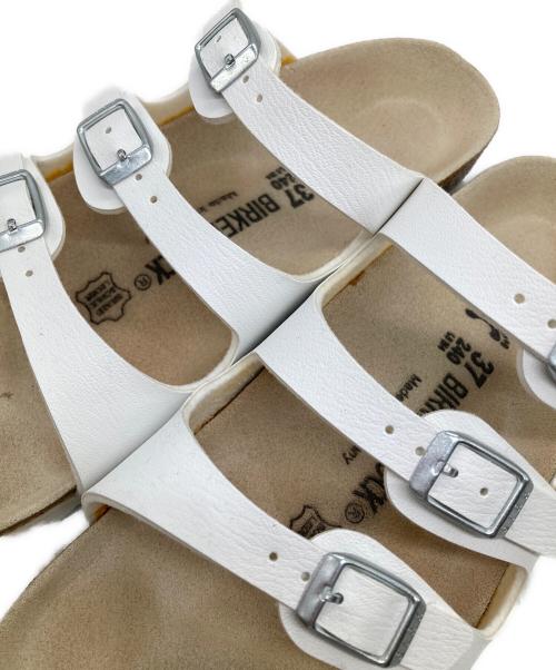 BIRKENSTOCK（ビルケンシュトック）BIRKENSTOCK (ビルケンシュトック) フロリダサンダル ホワイト サイズ:24の古着・服飾アイテム