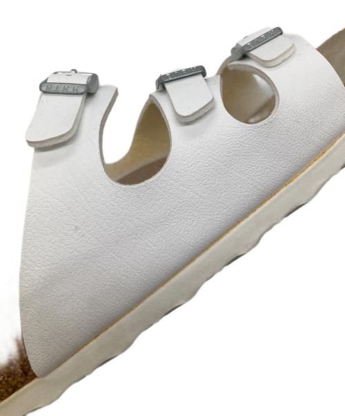 BIRKENSTOCK（ビルケンシュトック）BIRKENSTOCK (ビルケンシュトック) フロリダサンダル ホワイト サイズ:24の古着・服飾アイテム