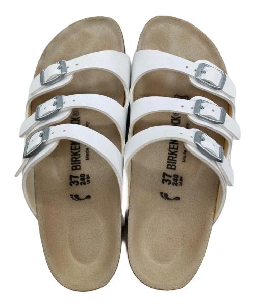 BIRKENSTOCK（ビルケンシュトック）BIRKENSTOCK (ビルケンシュトック) フロリダサンダル ホワイト サイズ:24の古着・服飾アイテム
