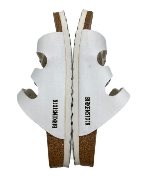 BIRKENSTOCK（ビルケンシュトック）BIRKENSTOCK (ビルケンシュトック) フロリダサンダル ホワイト サイズ:24の古着・服飾アイテム