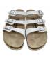 BIRKENSTOCK (ビルケンシュトック) フロリダサンダル ホワイト サイズ:24：4000円