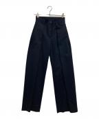 MM6 Maison Margielaエムエムシックスメゾンマルジェラ）の古着「TAILORED PANTS」｜ネイビー