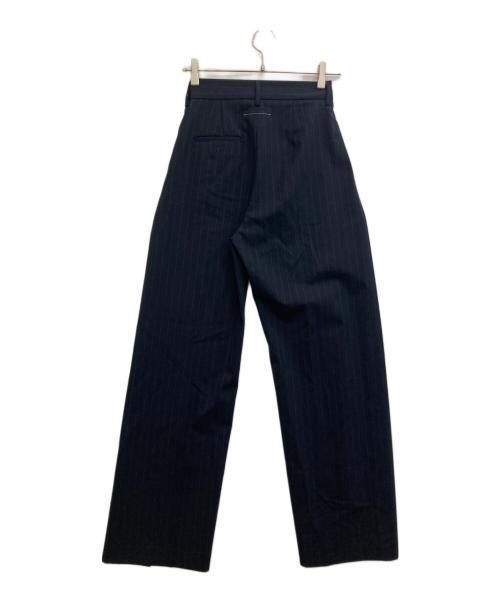 MM6 Maison Margiela（エムエムシックスメゾンマルジェラ）MM6 Maison Margiela (エムエムシックスメゾンマルジェラ) TAILORED PANTS ネイビー サイズ:38の古着・服飾アイテム