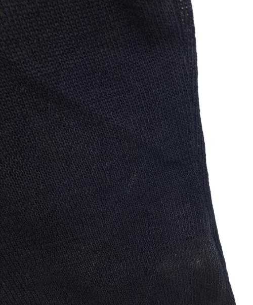 NKNIT（ンニット）NKNIT (ンニット) mock neck KNIT cardigan ネイビー サイズ:1の古着・服飾アイテム