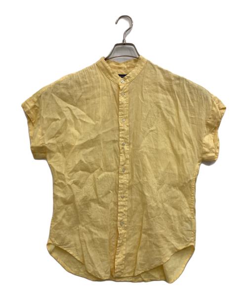 POLO RALPH LAUREN（ポロ・ラルフローレン）POLO RALPH LAUREN (ポロ・ラルフローレン) 半袖リネンシャツ イエロー サイズ:00の古着・服飾アイテム