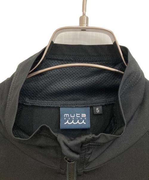 muta MARINE（ムータマリン）muta MARINE (ムータマリン) スタンドラッシュパーカー ブラック サイズ:5の古着・服飾アイテム