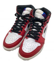 NIKE（ナイキ）の古着「AIR JORDAN 1 RETRO HIGH OG SPIDERMAN」｜ホワイト×レッド