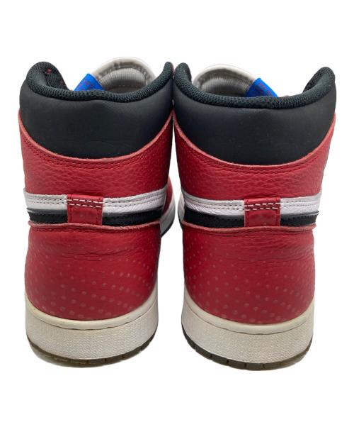 NIKE（ナイキ）NIKE (ナイキ) AIR JORDAN 1 RETRO HIGH OG SPIDERMAN ホワイト×レッド サイズ:28.5の古着・服飾アイテム