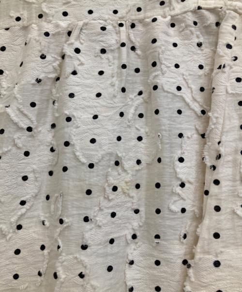 Snidel（スナイデル）Snidel (スナイデル) フリルカラーワンピース ベージュ サイズ:1の古着・服飾アイテム