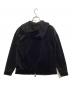 EMPORIO ARMANI (エンポリオ アルマーニ) ベロアパーカー ブラック サイズ:40：8000円
