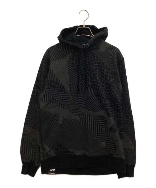 BACK CHANNEL（バックチャンネル）BACK CHANNEL (バックチャンネル) パーカー ブラック サイズ:Ｌの古着・服飾アイテム