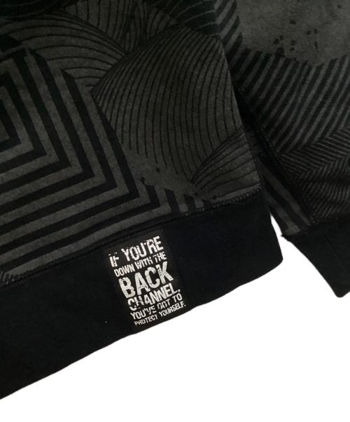 BACK CHANNEL（バックチャンネル）BACK CHANNEL (バックチャンネル) パーカー ブラック サイズ:Ｌの古着・服飾アイテム