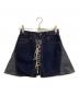 Hysteric Glamour（ヒステリックグラマー）の古着「KINKY JEANS/レースアップミニスカート」｜インディゴ