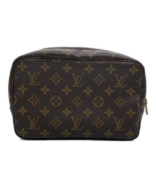 LOUIS VUITTON（ルイ ヴィトン）LOUIS VUITTON (ルイ ヴィトン) トゥルース・トワレット23/ポーチ ブラウンの古着・服飾アイテム