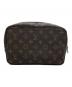 LOUIS VUITTON（ルイ ヴィトン）の古着「トゥルース・トワレット23/ポーチ」｜ブラウン
