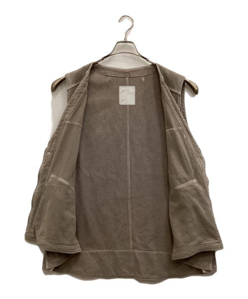 ANCELLM（アンセルム）ANCELLM (アンセルム) C/R DUCK UTILITY VEST ベージュ サイズ:2の古着・服飾アイテム