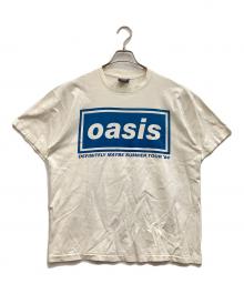 giant（ジャイアント）の古着「Oasis Definitely Maybe Summer tour Tシャツ」｜ホワイト