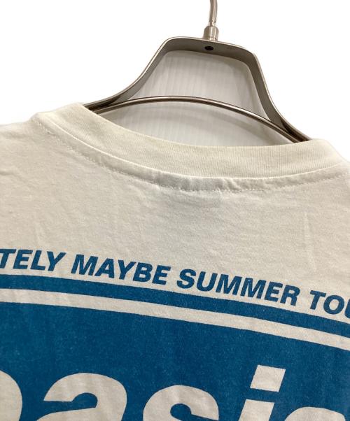 giant（ジャイアント）GIANT (ジャイアント) Oasis Definitely Maybe Summer tour Tシャツ ホワイト サイズ:XLの古着・服飾アイテム