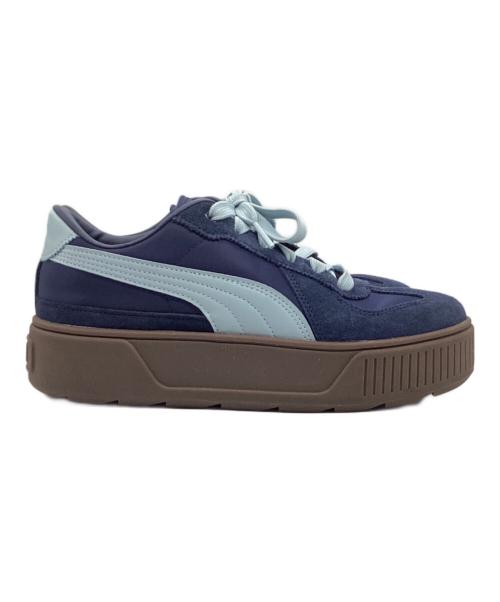 PUMA（プーマ）PUMA (プーマ) KARMEN/スニーカー ブルー サイズ:24.5の古着・服飾アイテム