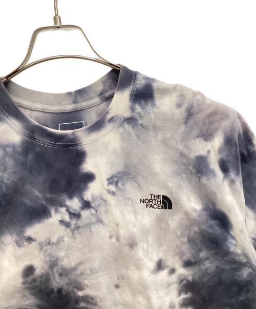 THE NORTH FACE（ザ ノース フェイス）THE NORTH FACE (ザ ノース フェイス) S/SタイダイハンドライティングTee ネイビー サイズ:Ｌの古着・服飾アイテム