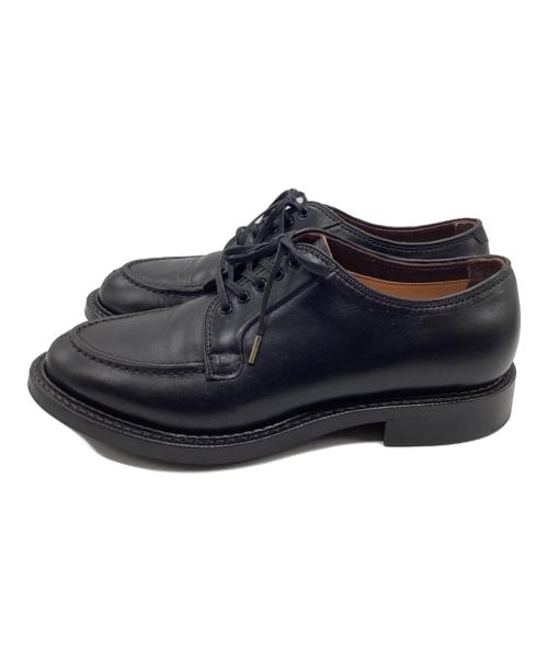 Rutt Shoes & Co.（ラッドシューズ）Rutt Shoes & Co. (ラッドシューズ) SPLIT V-TIP ブラック サイズ:US 71/2の古着・服飾アイテム