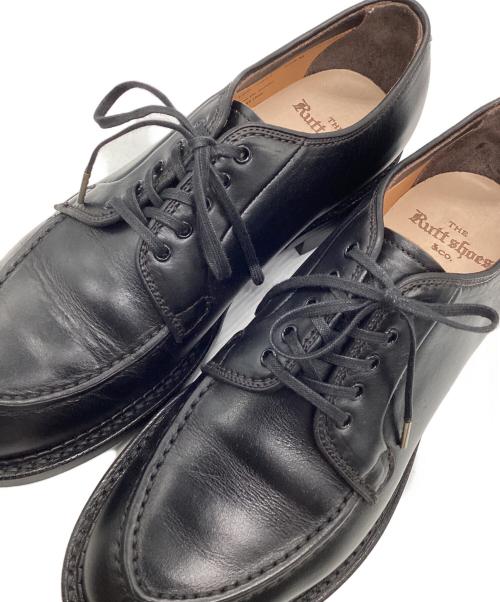 Rutt Shoes & Co.（ラッドシューズ）Rutt Shoes & Co. (ラッドシューズ) SPLIT V-TIP ブラック サイズ:US 71/2の古着・服飾アイテム