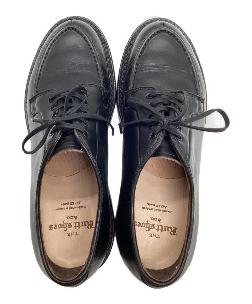Rutt Shoes & Co.（ラッドシューズ）Rutt Shoes & Co. (ラッドシューズ) SPLIT V-TIP ブラック サイズ:US 71/2の古着・服飾アイテム