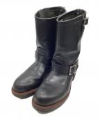 RED WINGレッドウィング）の古着「2268 エンジニアブーツ」｜ブラック