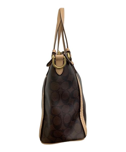 COACH（コーチ）COACH (コーチ) 2WAYバッグ ブラウンの古着・服飾アイテム