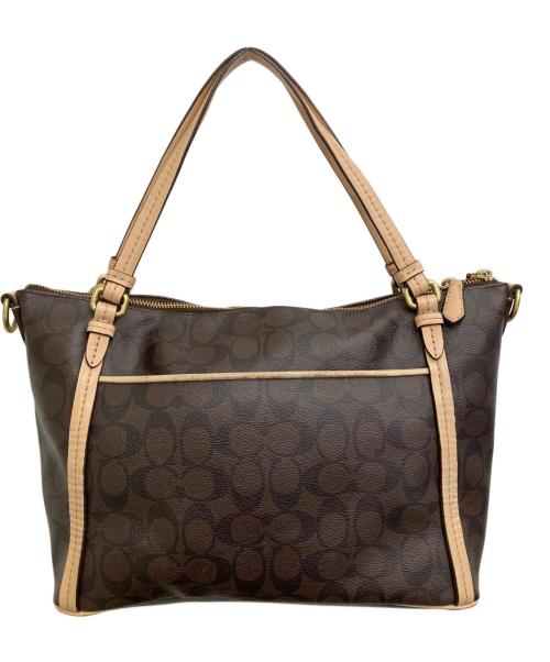 COACH（コーチ）COACH (コーチ) 2WAYバッグ ブラウンの古着・服飾アイテム