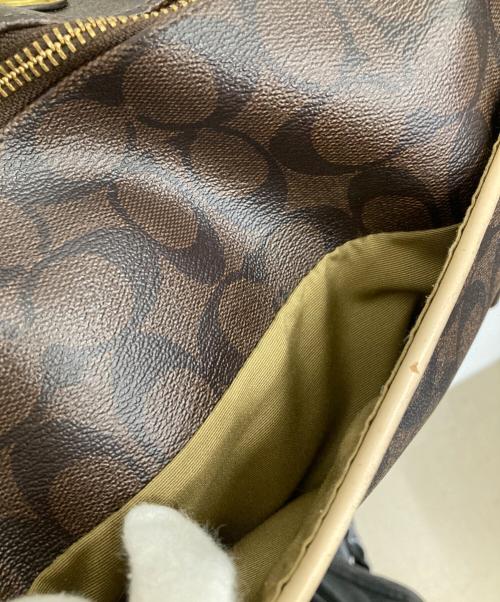COACH（コーチ）COACH (コーチ) 2WAYバッグ ブラウンの古着・服飾アイテム