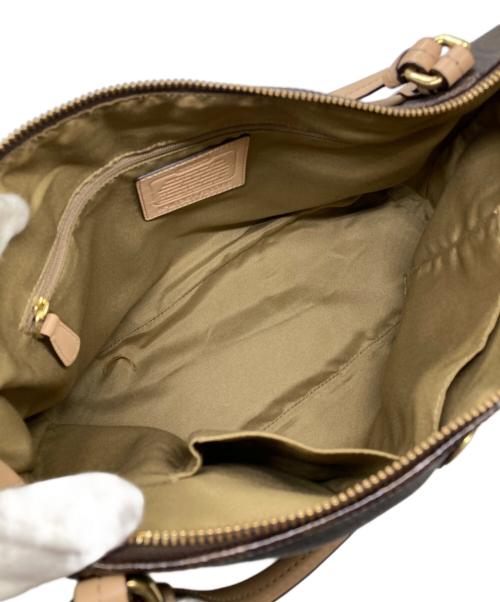 COACH（コーチ）COACH (コーチ) 2WAYバッグ ブラウンの古着・服飾アイテム