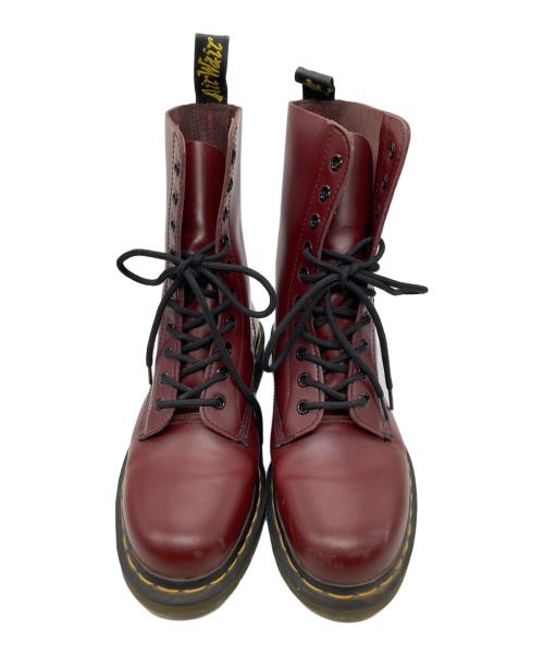 Dr.Martens（ドクターマーチン）Dr.Martens (ドクターマーチン) 10ホールブーツ バーガンディー サイズ:UK6の古着・服飾アイテム