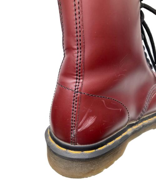 Dr.Martens（ドクターマーチン）Dr.Martens (ドクターマーチン) 10ホールブーツ バーガンディー サイズ:UK6の古着・服飾アイテム