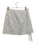 MAISON SPECIAL（メゾンスペシャル）の古着「Glitter Flower Wrap Skirt」｜ホワイト