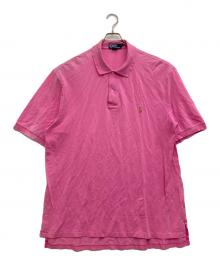 POLO RALPH LAUREN（ポロ・ラルフローレン）の古着「ポロシャツ」｜ピンク